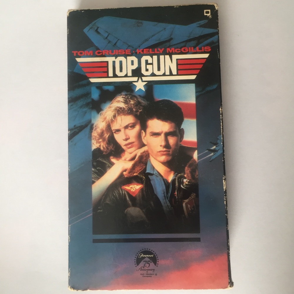 Rare Vintage Top Gun VHS Tape